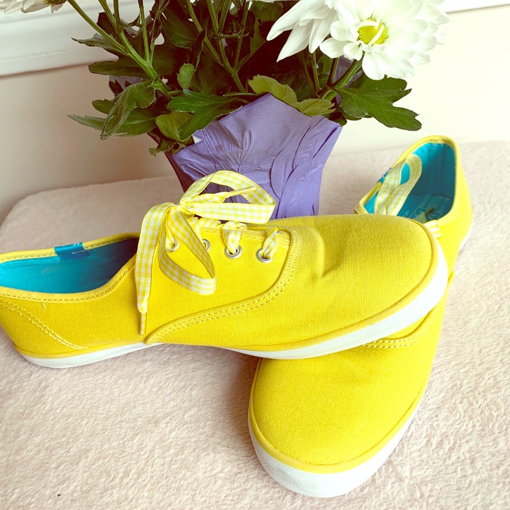 Yellow Keds shoes!